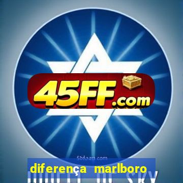 diferença marlboro red selection